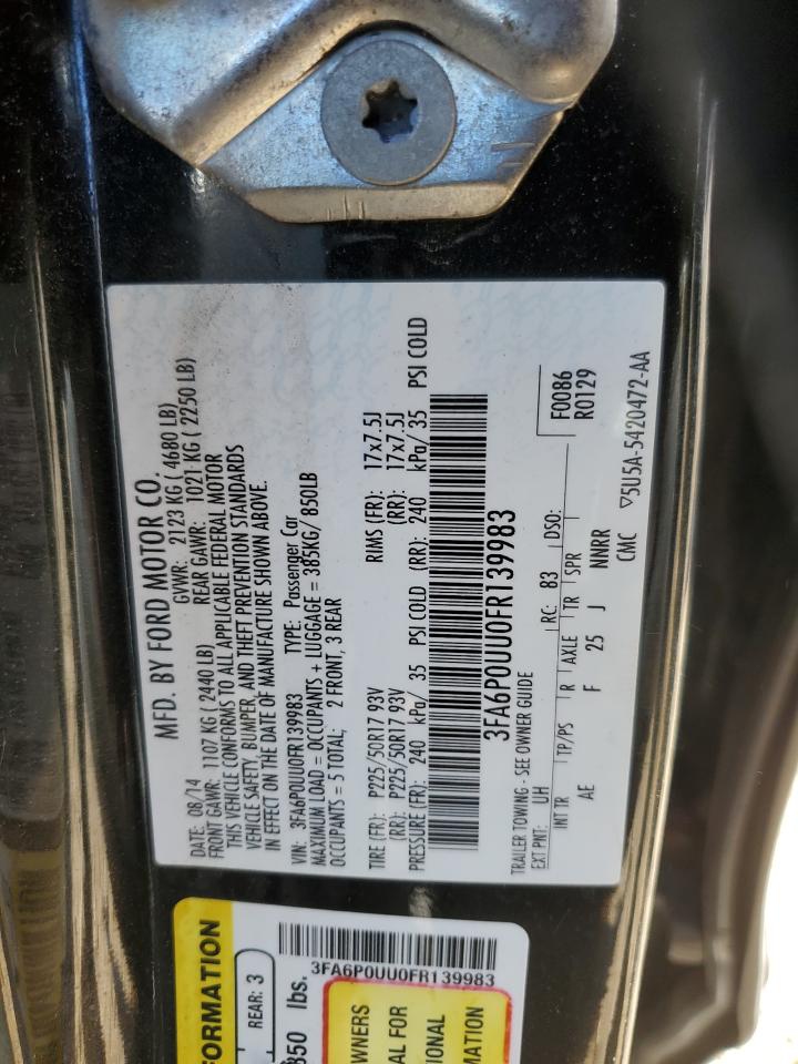 FORD FUSION S HYBRID