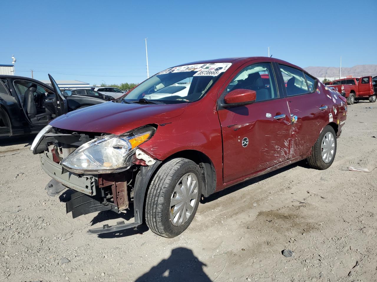 Lot #3279056226 2019 NISSAN VERSA S