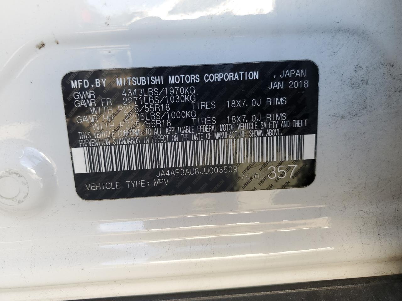 MITSUBISHI OUTLANDER ES