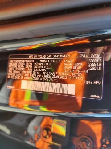2019 VOLVO XC90 T6 MO #3287704009
