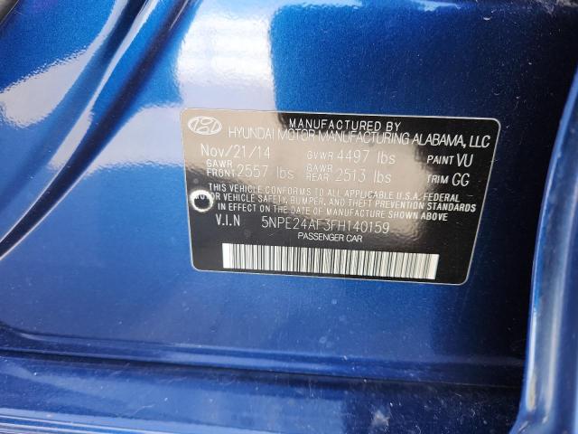 2015 HYUNDAI SONATA SE - 5NPE24AF3FH140159