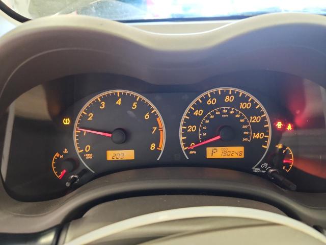 2009 TOYOTA COROLLA BA #3297186865