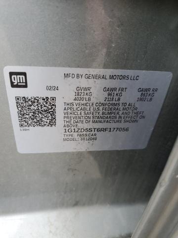 2024 CHEVROLET MALIBU LT - 1G1ZD5ST6RF177056