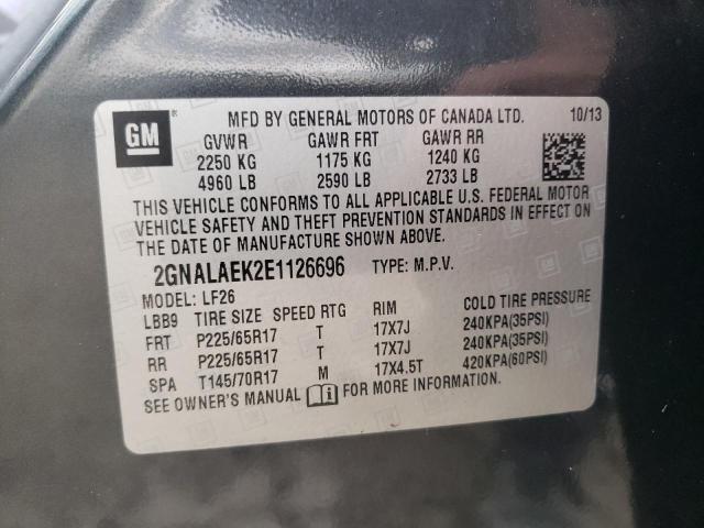 2014 CHEVROLET EQUINOX LS - 2GNALAEK2E1126696