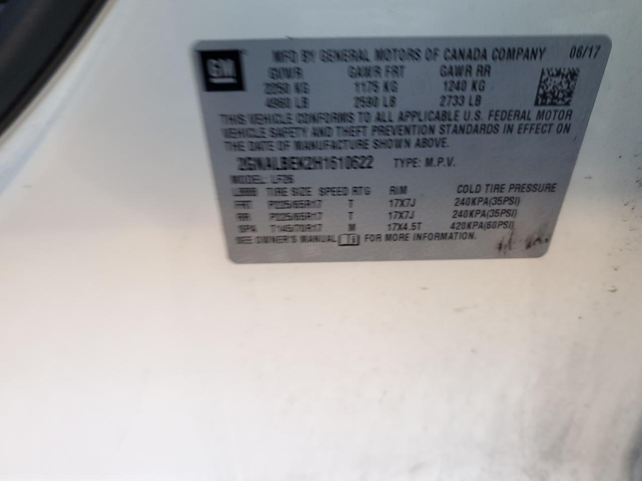 CHEVROLET EQUINOX LS