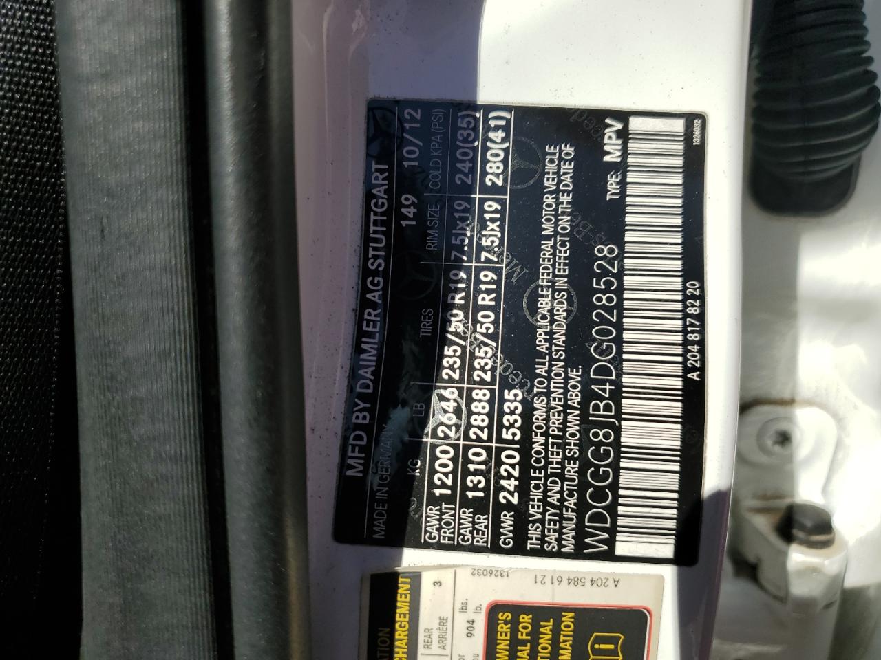 MERCEDES-BENZ GLK-CLASS 350 4MATIC