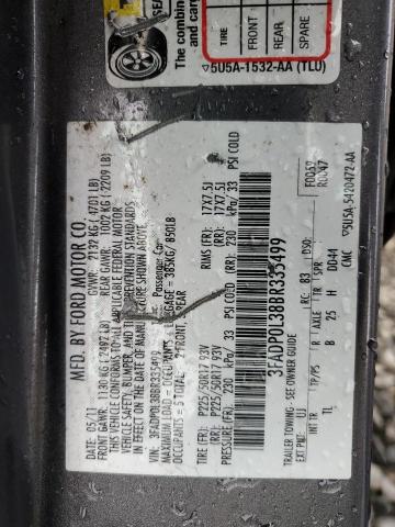 2011 FORD FUSION HYB #3311496244