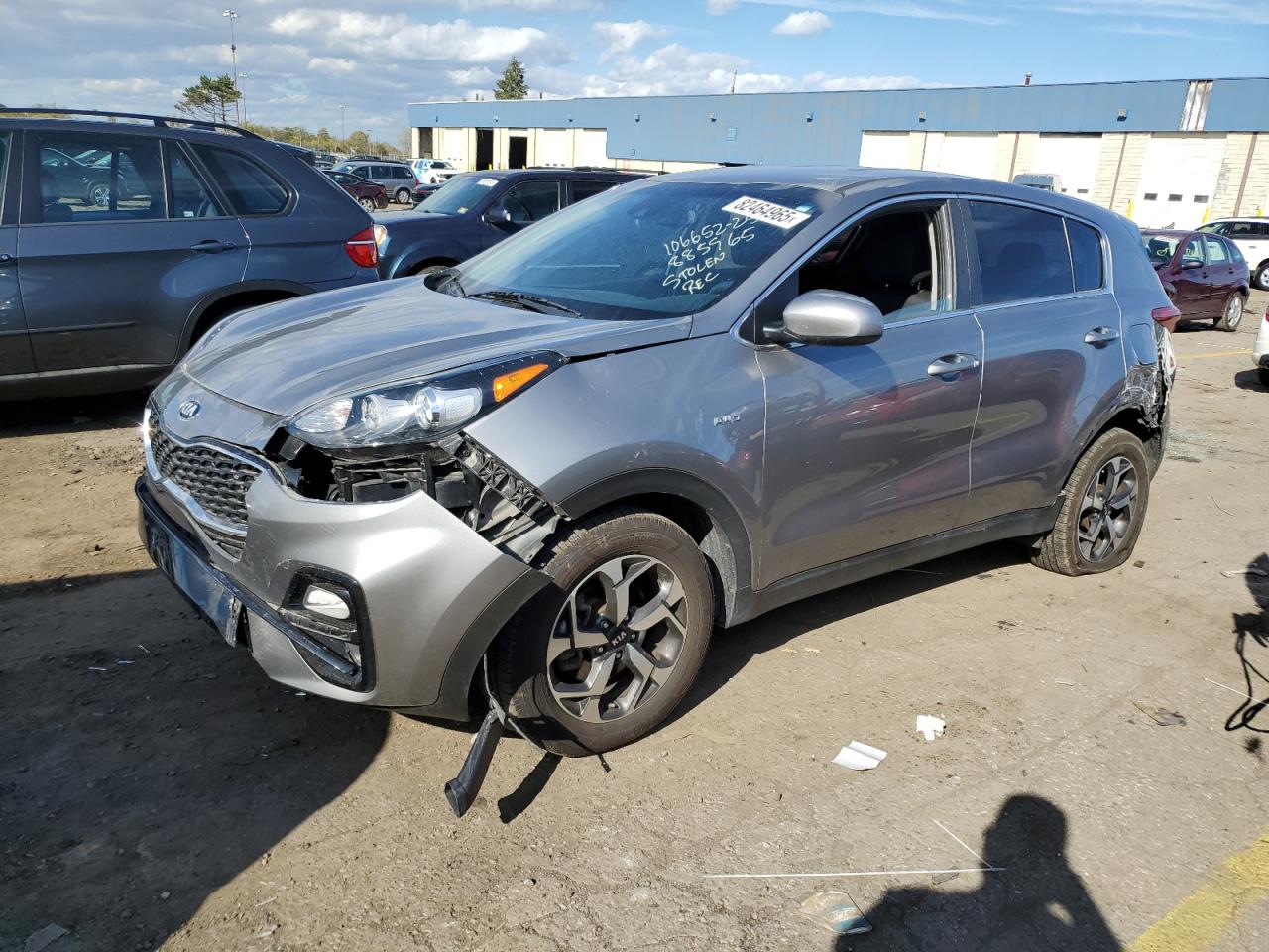 Lot #3282368269 2021 KIA SPORTAGE L