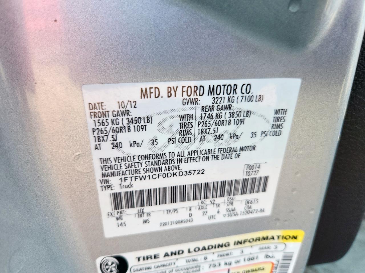 FORD F-150 SUPERCREW