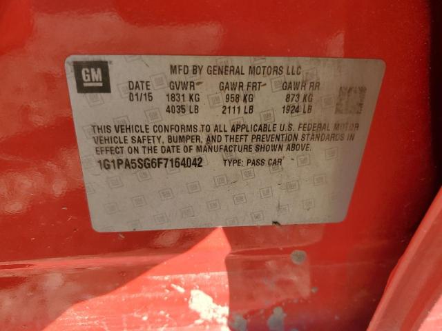 2015 CHEVROLET CRUZE LS - 1G1PA5SG6F7164042