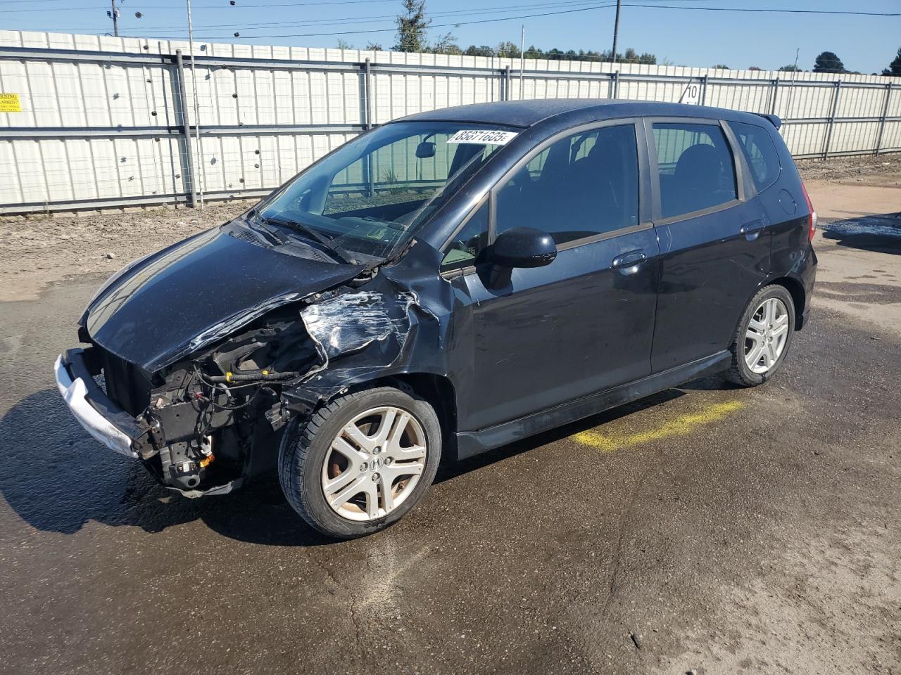 Lot #3316801397 2008 HONDA FIT SPORT