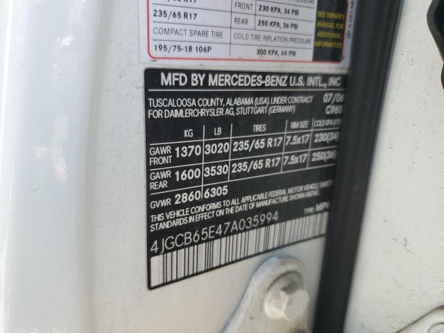 2007 MERCEDES-BENZ R 350 #3302729050