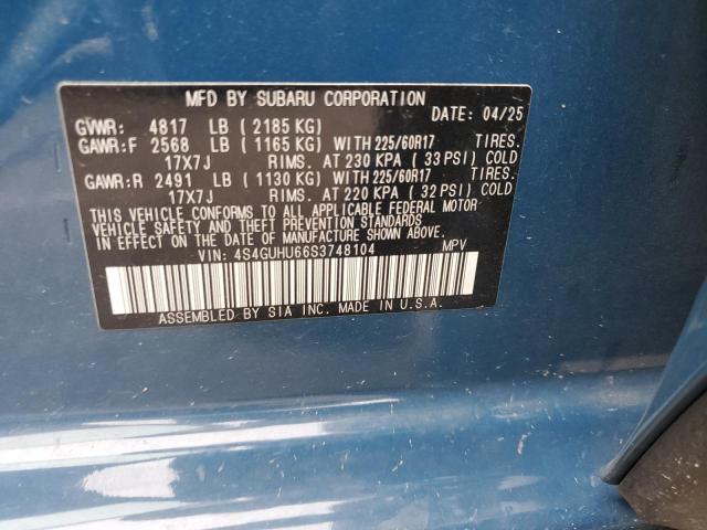 2025 SUBARU CROSSTREK #3301689631