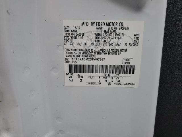 2013 FORD F150 SUPER #3310392955