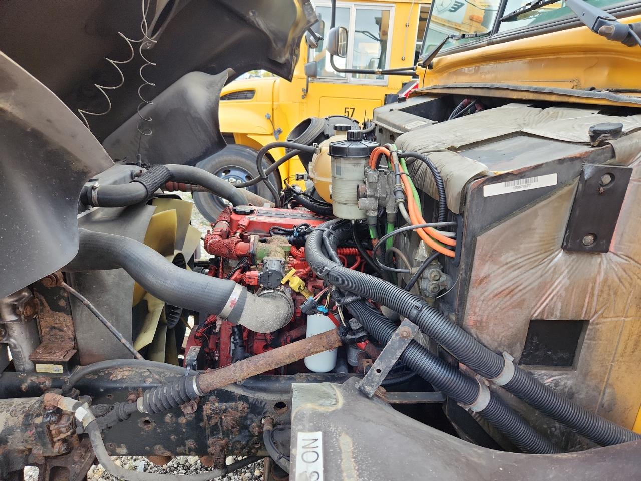 Lot #3268363261 2012 BLUE BIRD SCHOOL BUS