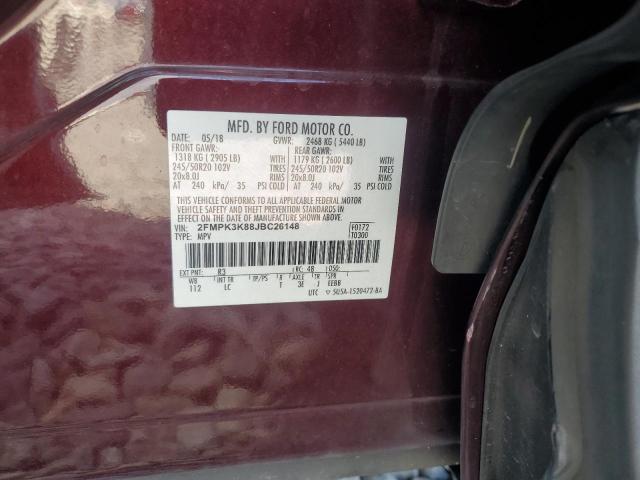 2018 FORD EDGE TITAN - 2FMPK3K88JBC26148