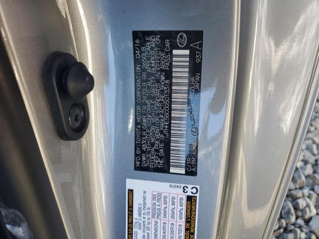 2016 LEXUS RC 350 JTHHE5BC0G5013318