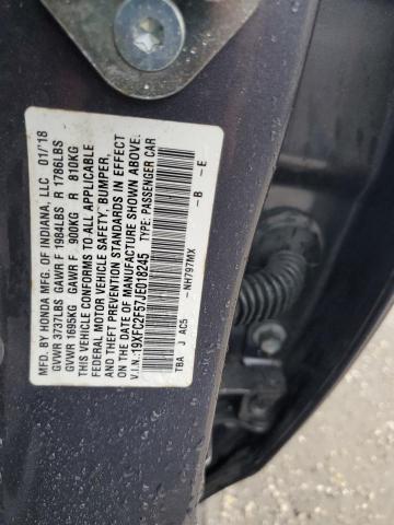 2018 HONDA CIVIC LX - 19XFC2F57JE018245