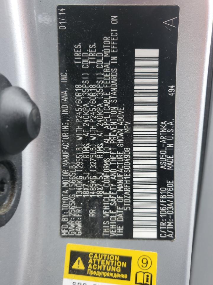 TOYOTA HIGHLANDER LE