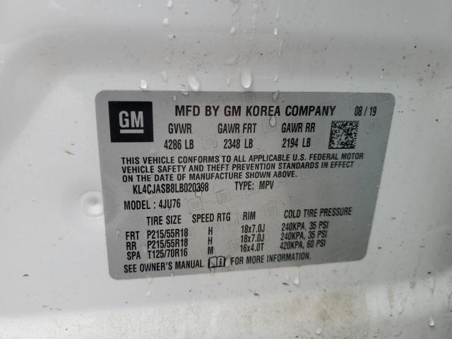 2020 BUICK ENCORE PRE #3286744322