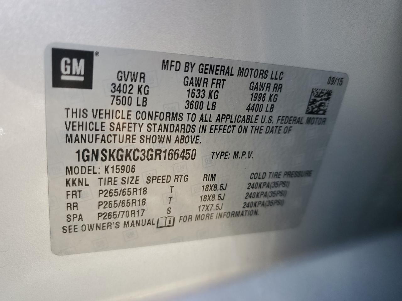 CHEVROLET SUBURBAN K1500 LS