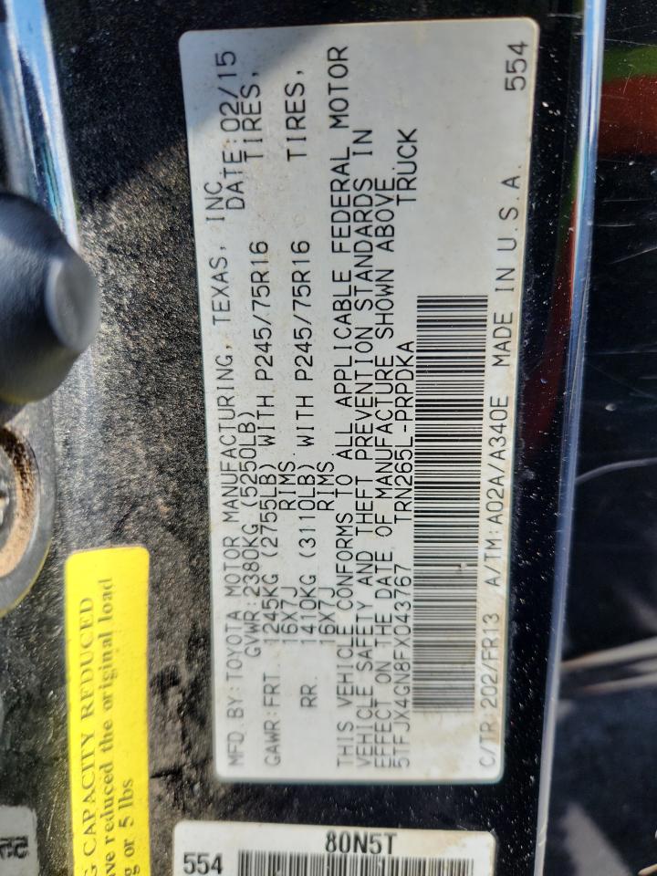 TOYOTA TACOMA DOUBLE CAB PRERUNNER