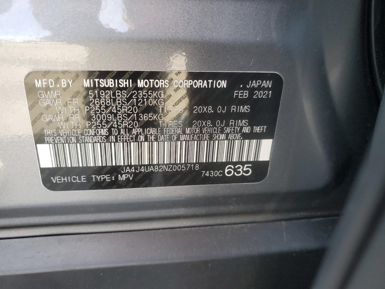 MITSUBISHI OUTLANDER SE