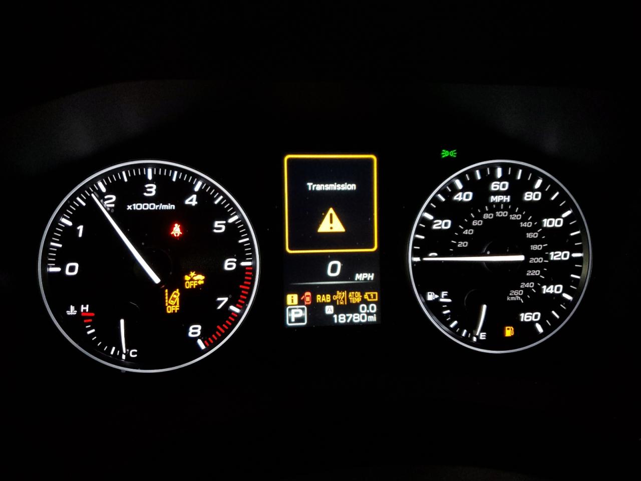 SUBARU ASCENT LIMITED