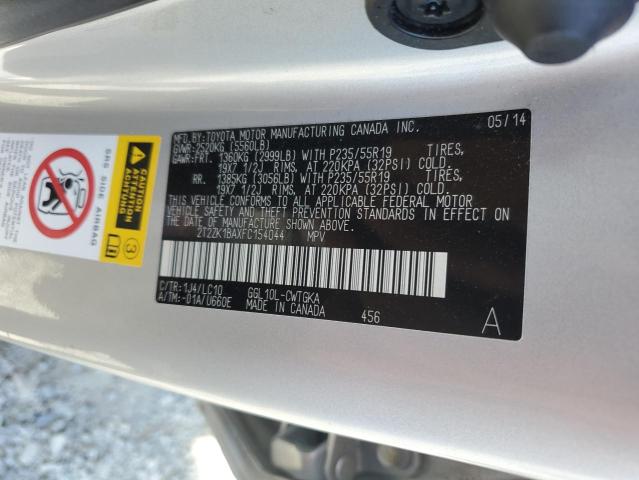 2015 LEXUS RX 350 - 2T2ZK1BAXFC154044