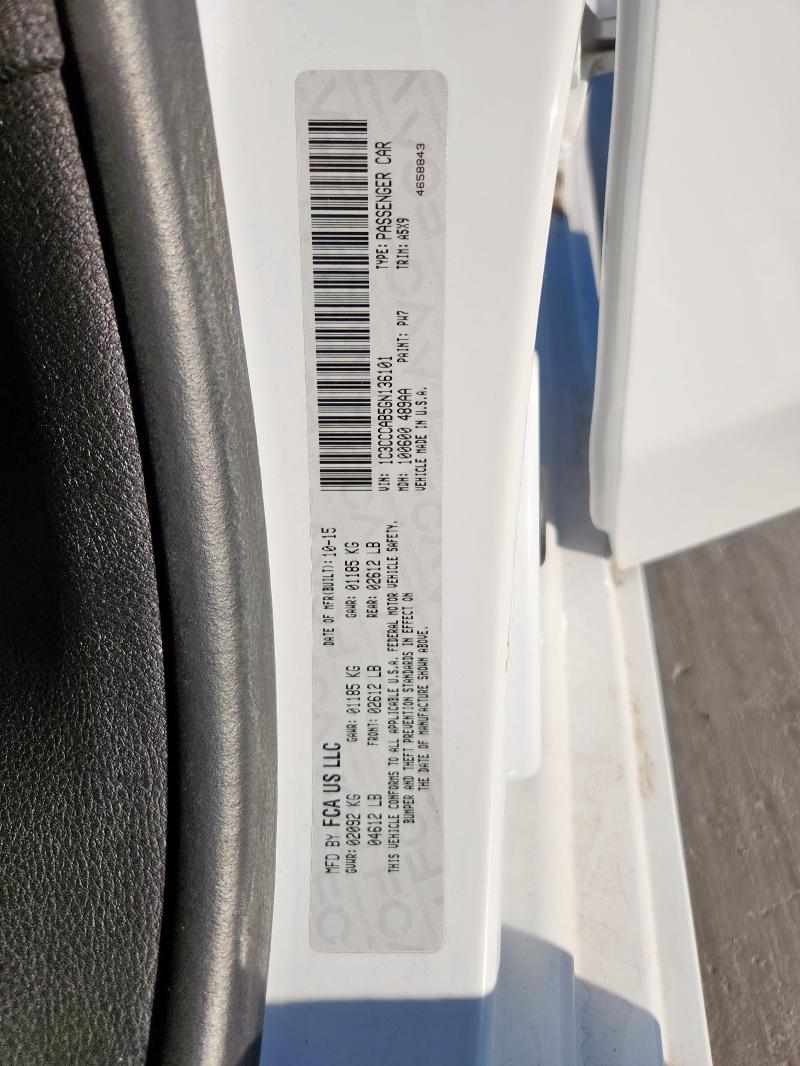 2016 CHRYSLER 200 LIMITE 1C3CCCAB5GN136101