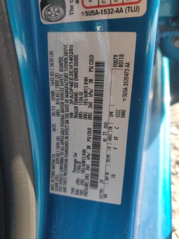 2014 FORD FIESTA SE #3304628938