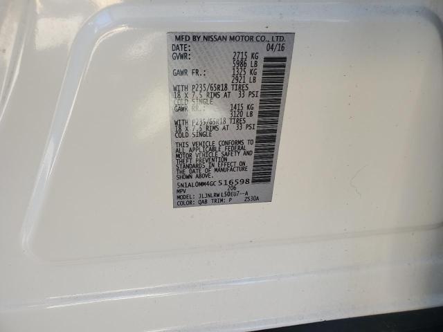 2016 INFINITI QX60 5N1AL0MM4GC516598