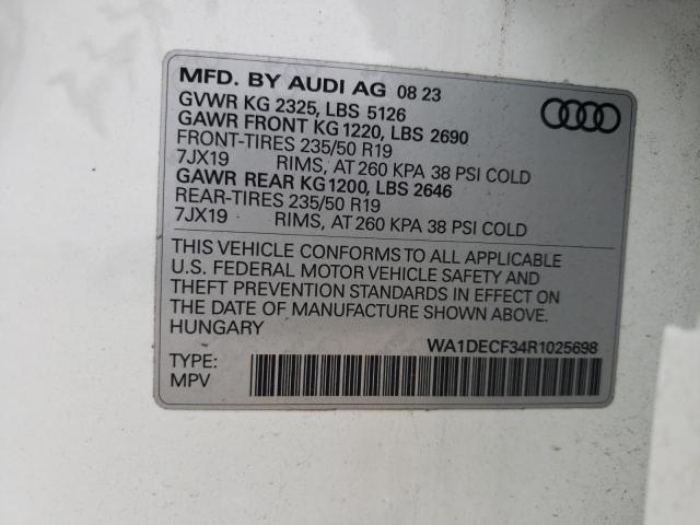2024 AUDI Q3 PREMIUM #3304672938