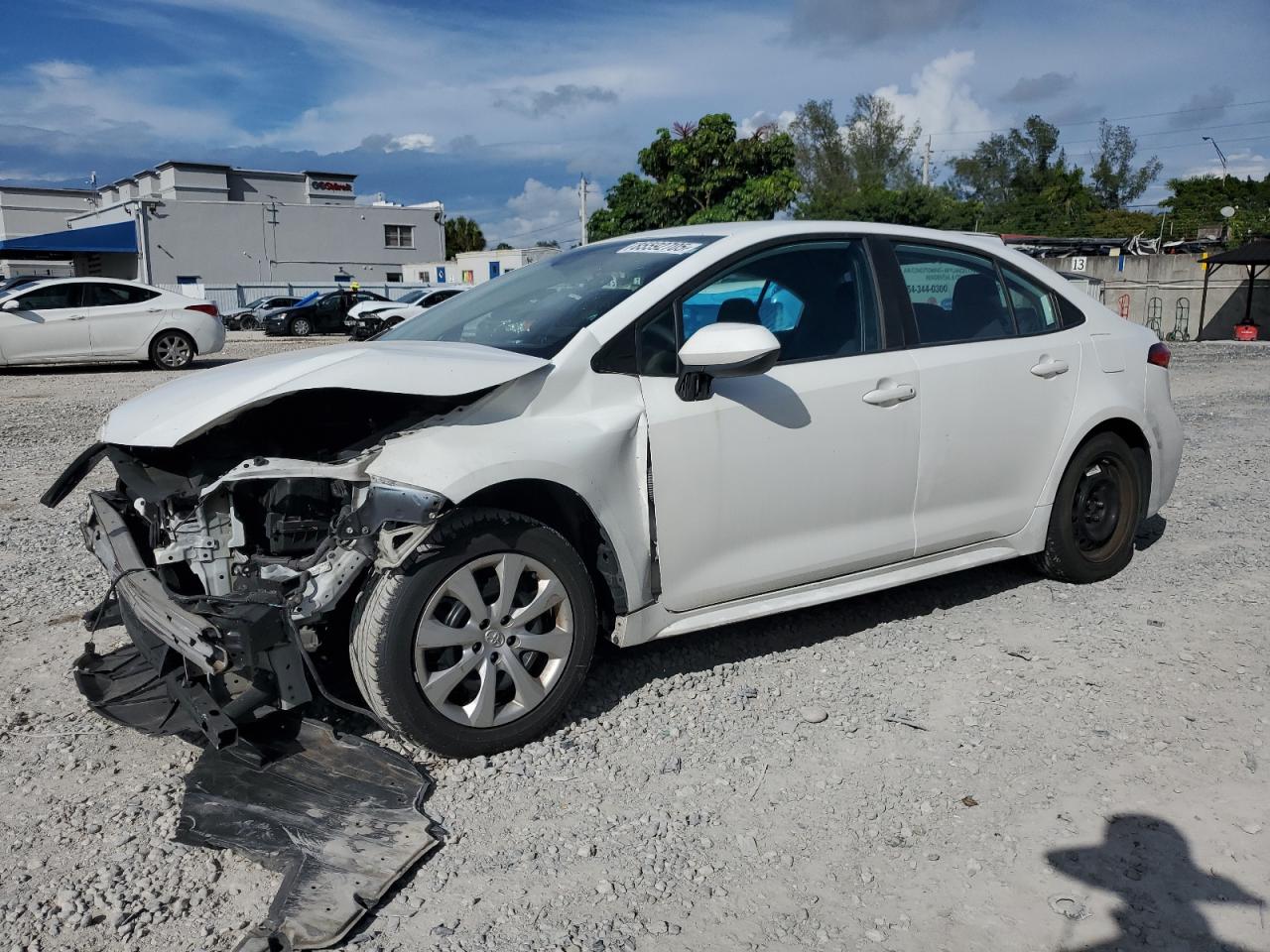 Lot #3302798915 2022 TOYOTA COROLLA LE