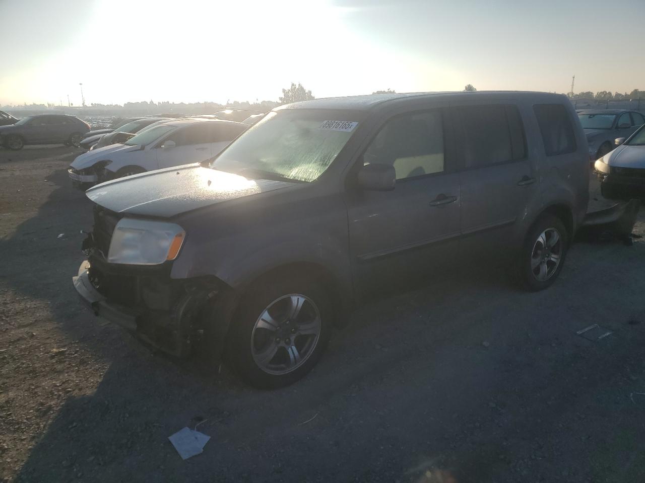 Lot #3279583271 2015 HONDA PILOT SE