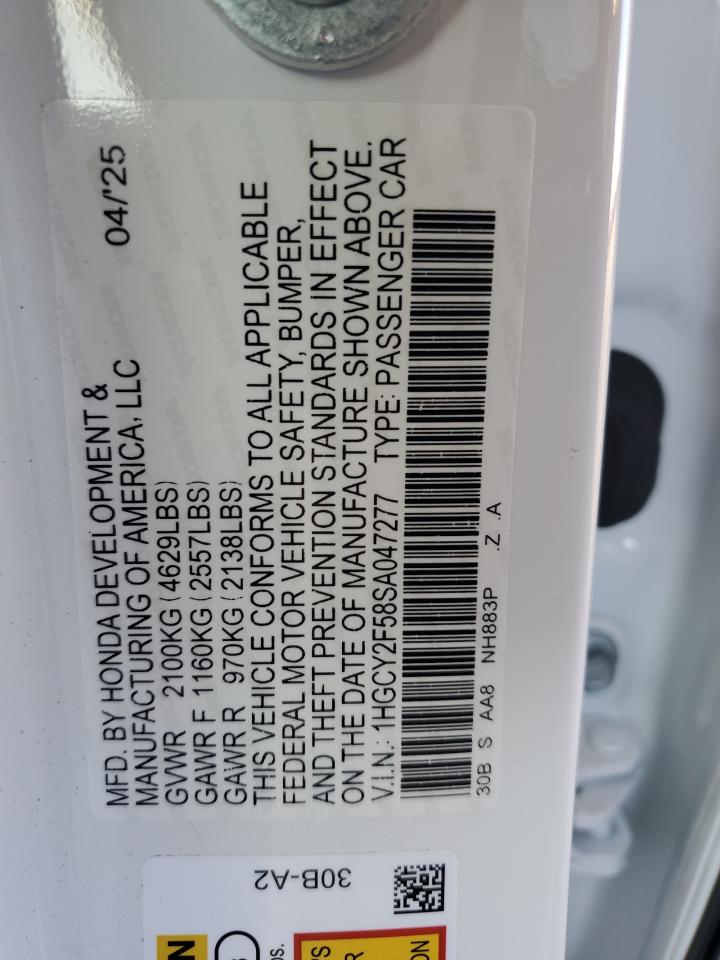 HONDA ACCORD HYBRID SPORT