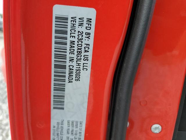 2020 DODGE CHARGER SX #3284587325