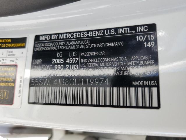 2016 MERCEDES-BENZ C 300 - 55SWF4JB8GU119974