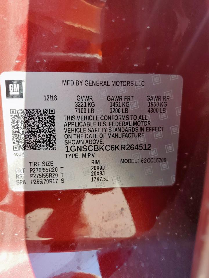 CHEVROLET TAHOE C1500 LT