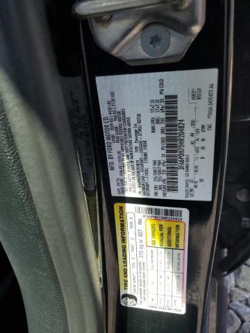 2017 FORD FUSION SE - 3FA6P0H70HR204824