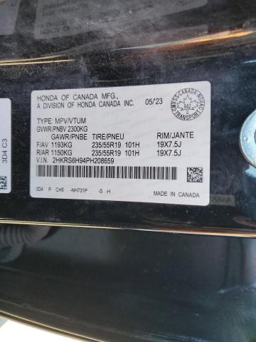 2023 HONDA CR-V SPORT - 2HKRS6H94PH208659