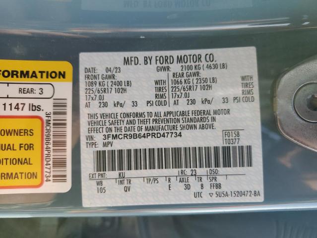 2023 FORD BRONCO SPO #3287725196