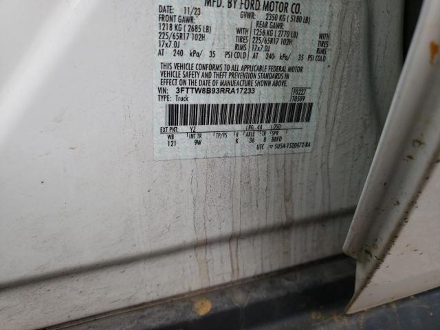 2024 FORD MAVERICK X 3FTTW8B93RRA17233