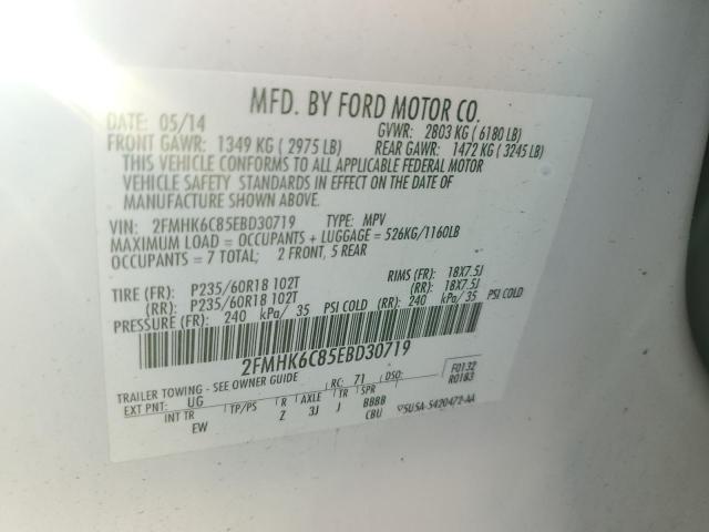 2014 FORD FLEX SEL #3305585120