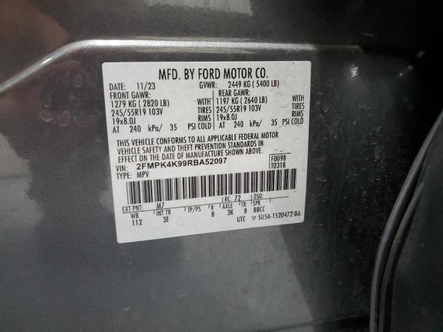 2024 FORD EDGE TITAN - 2FMPK4K99RBA52097