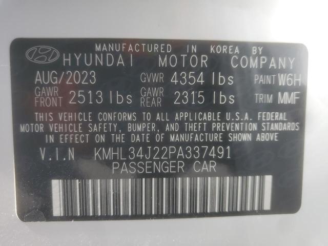 2023 HYUNDAI SONATA LIM - KMHL34J22PA337491