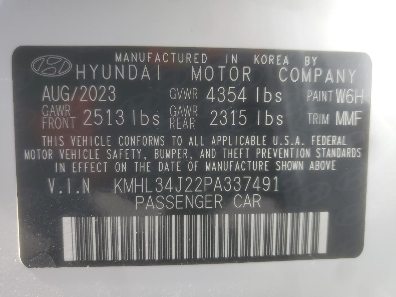 HYUNDAI SONATA LIMITED