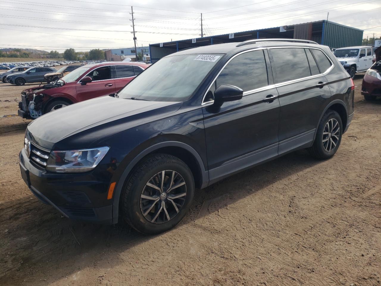 Lot #3296640010 2019 VOLKSWAGEN TIGUAN SE