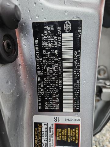 2016 TOYOTA AVALON XLE #3294335885