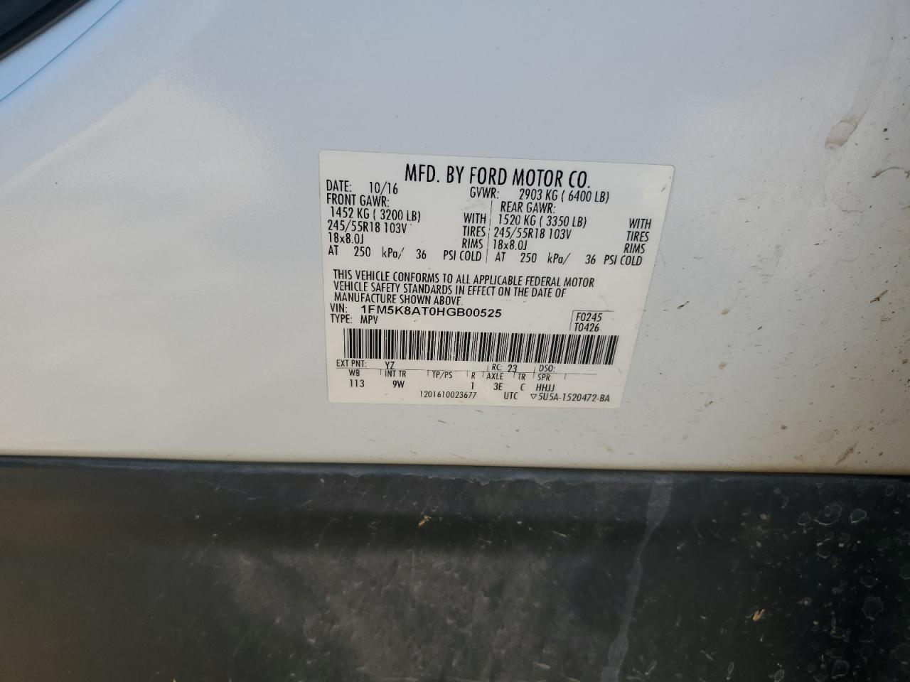 FORD EXPLORER POLICE INTERCEPTOR